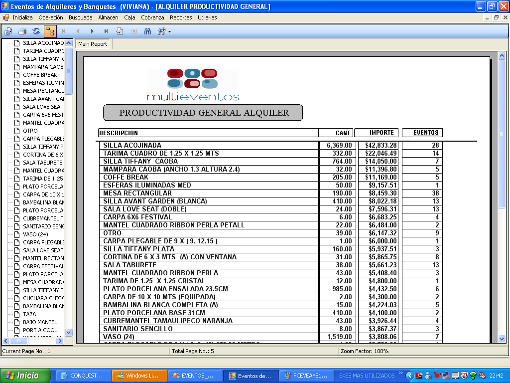 Eve AyB Formato productividad